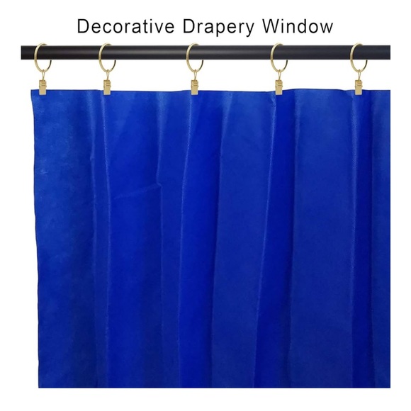 gold curtain rings, pack of 25 - Picture 4 of 8